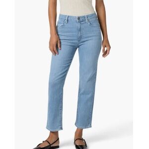 Paige Sarah Straight Crop jeans High rise Straight leg Light Wash Size 26
